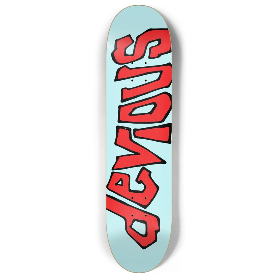 8" OG Devious Logo Skateboard Deck