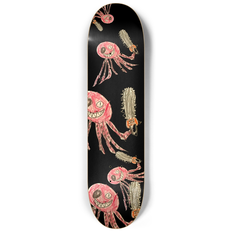 Devious octoguy 8.25" skateboard deck