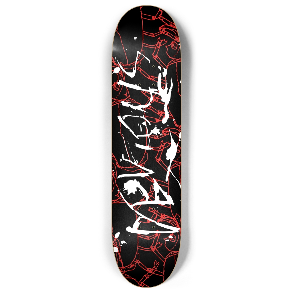 Devious Splatterbeetle 8-inch skateboard deck
